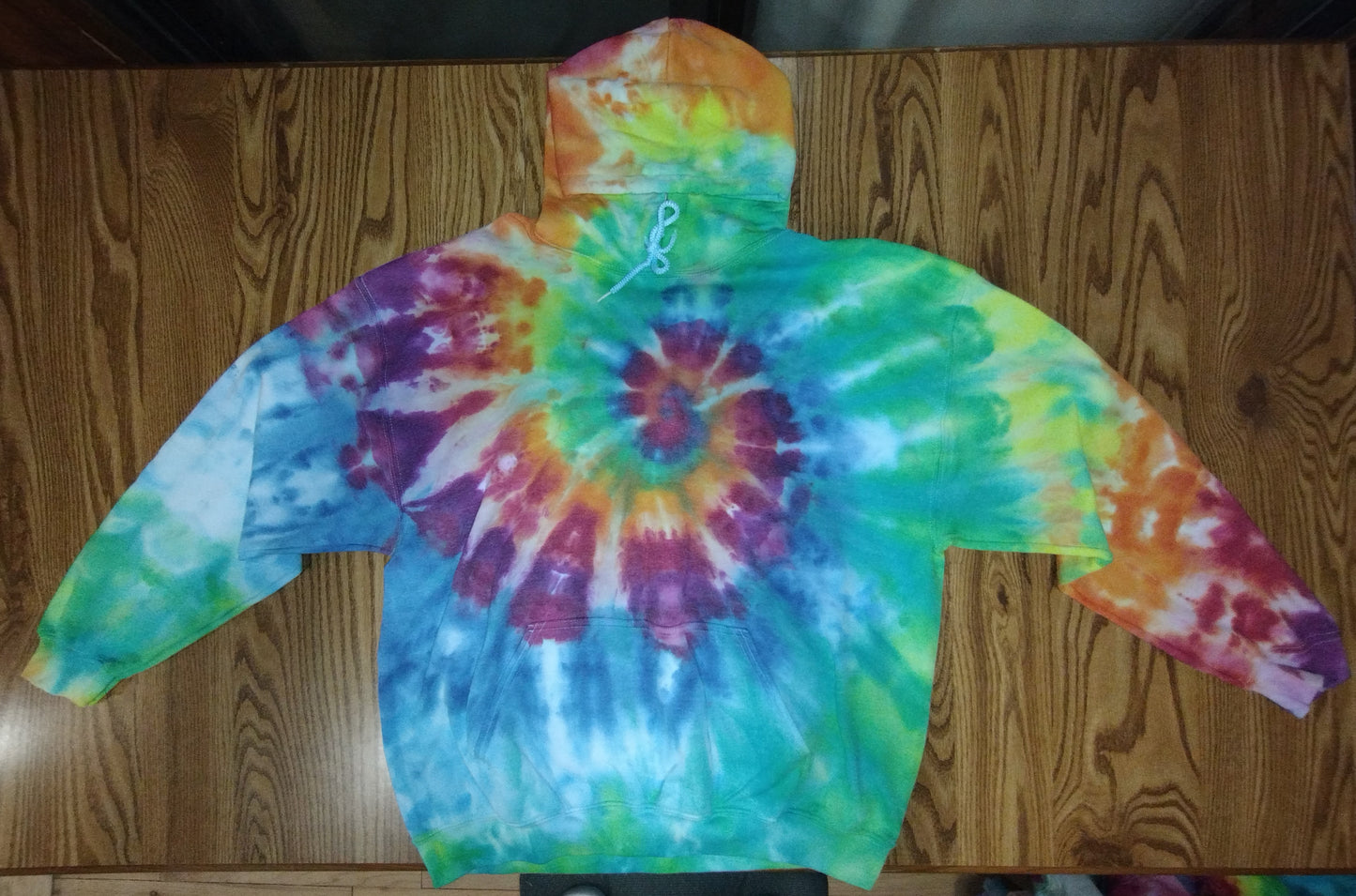 Ice Dye Hoodie - Large