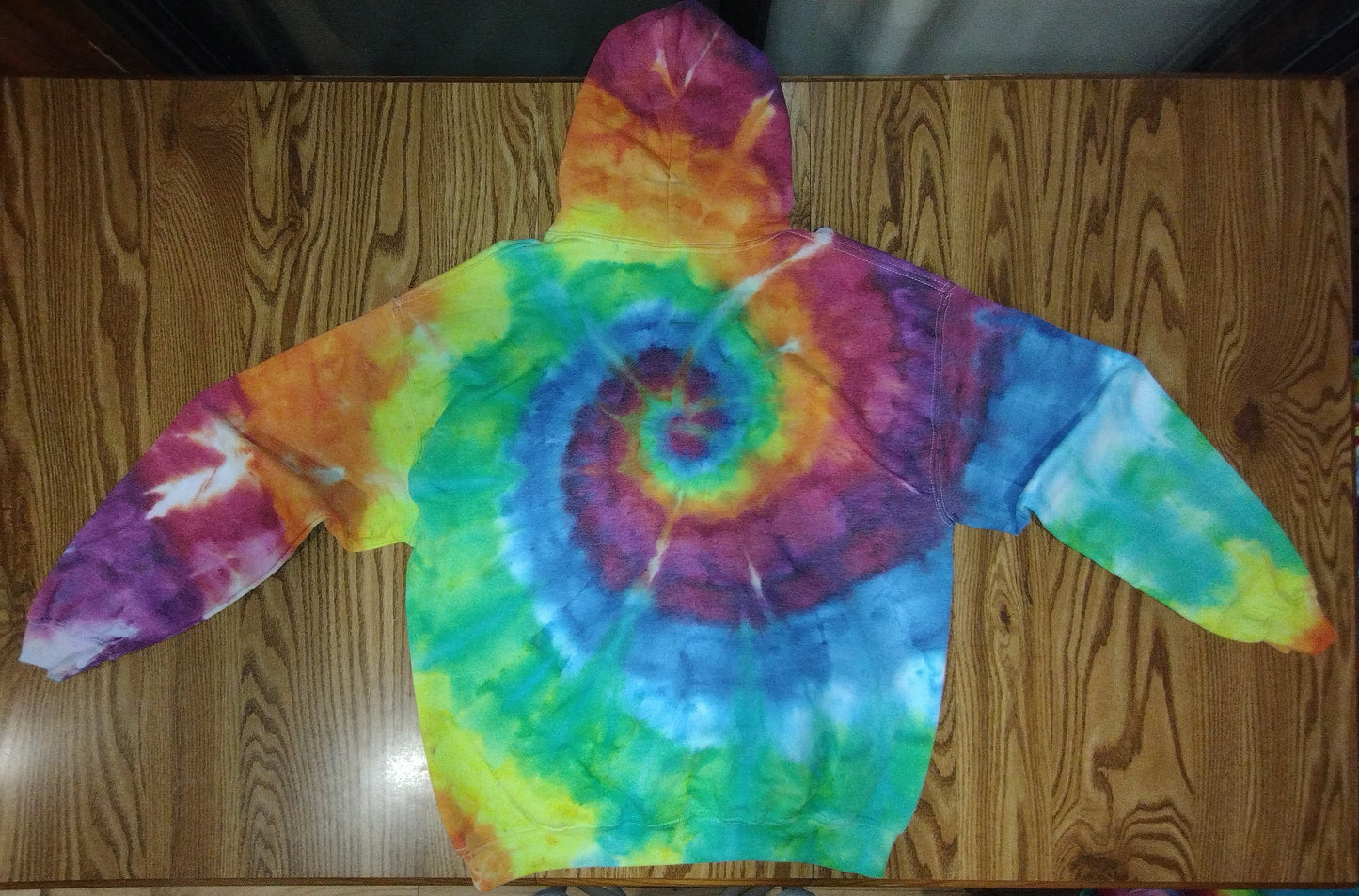 Ice Dye Hoodie - Large