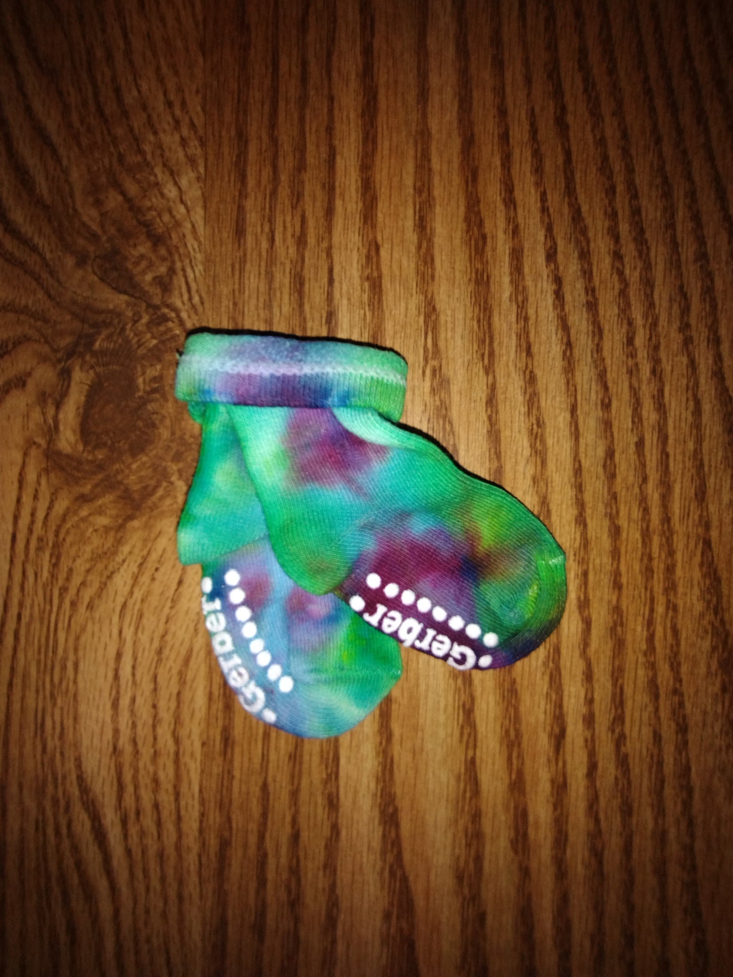 Ice Dye Socks - 6-12month Gerber