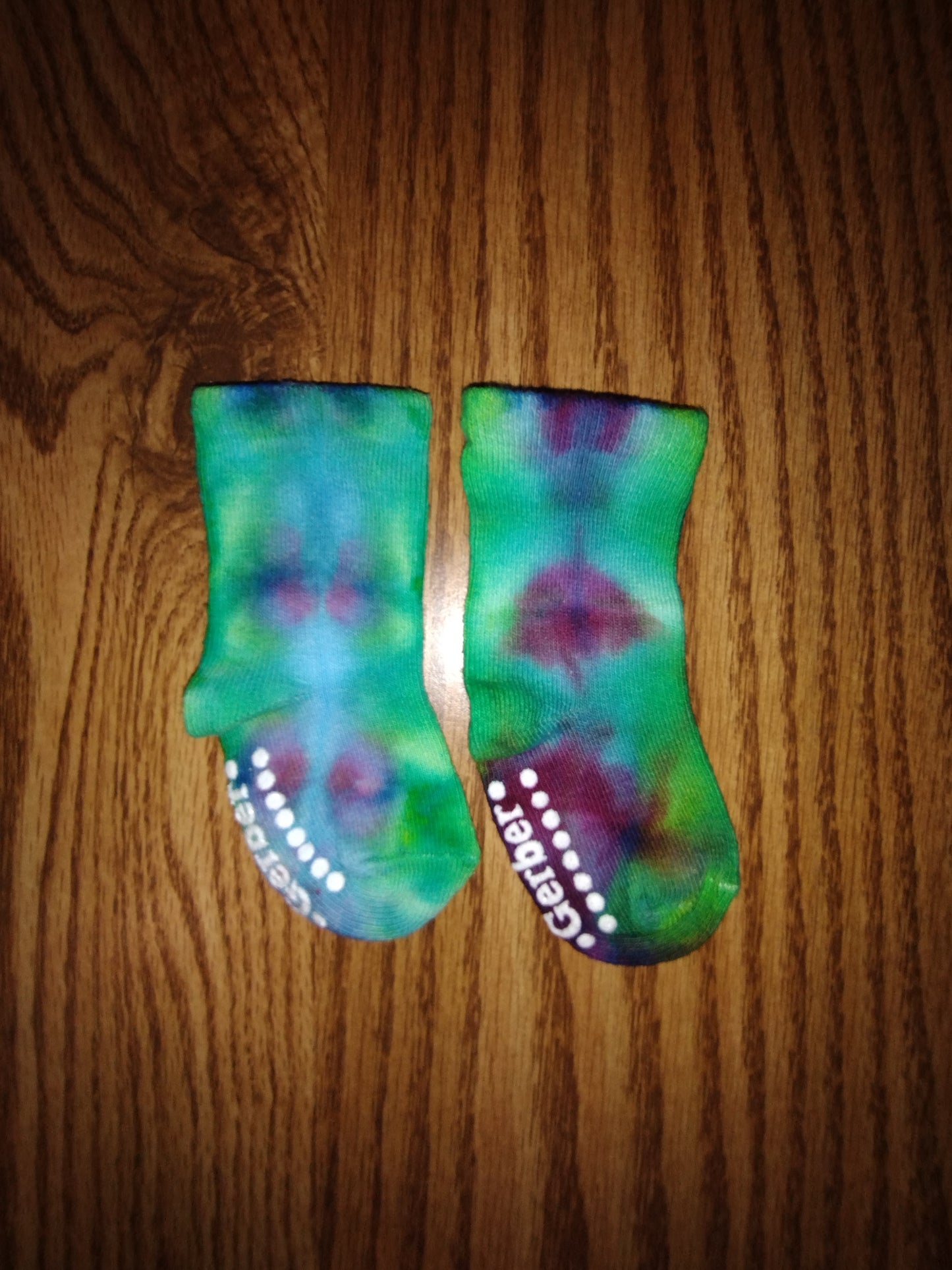 Ice Dye Socks - 6-12month Gerber