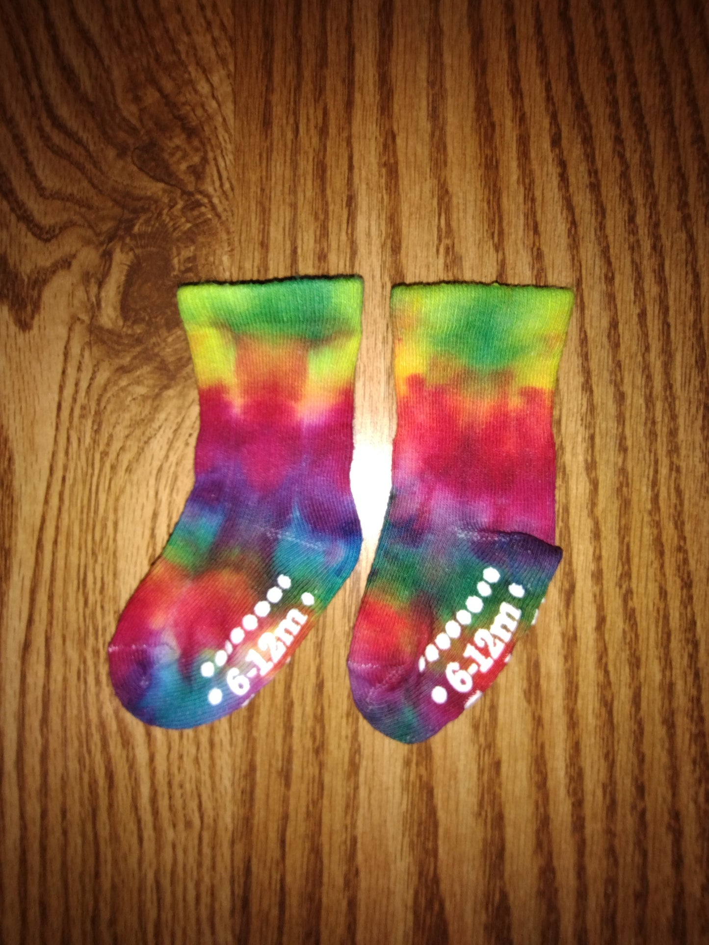 Ice Dye Socks - 6-12month Gerber