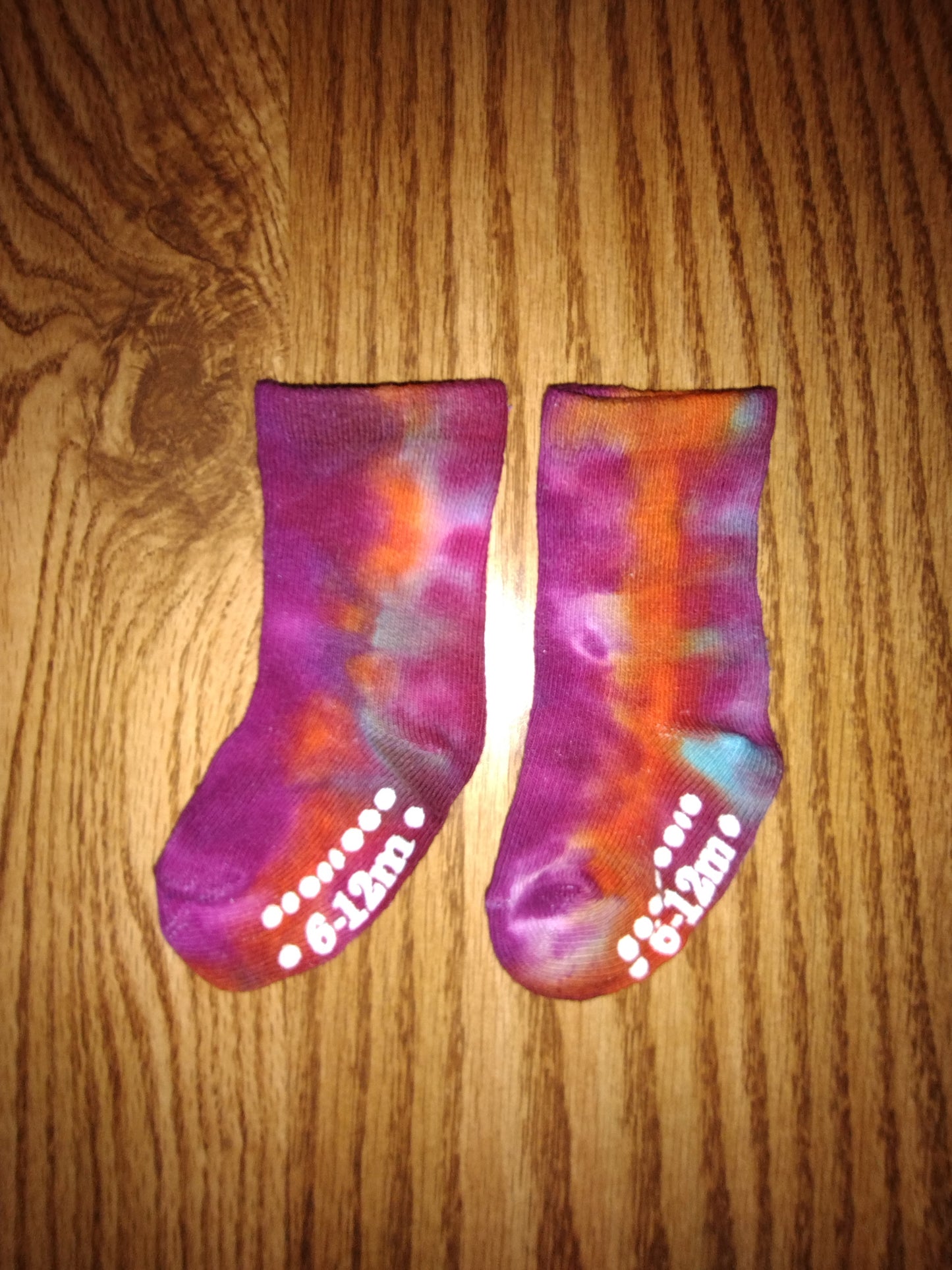 Ice Dye Socks - 6-12month Gerber