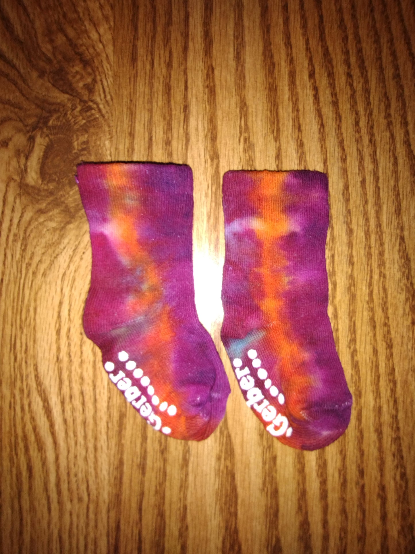 Ice Dye Socks - 6-12month Gerber