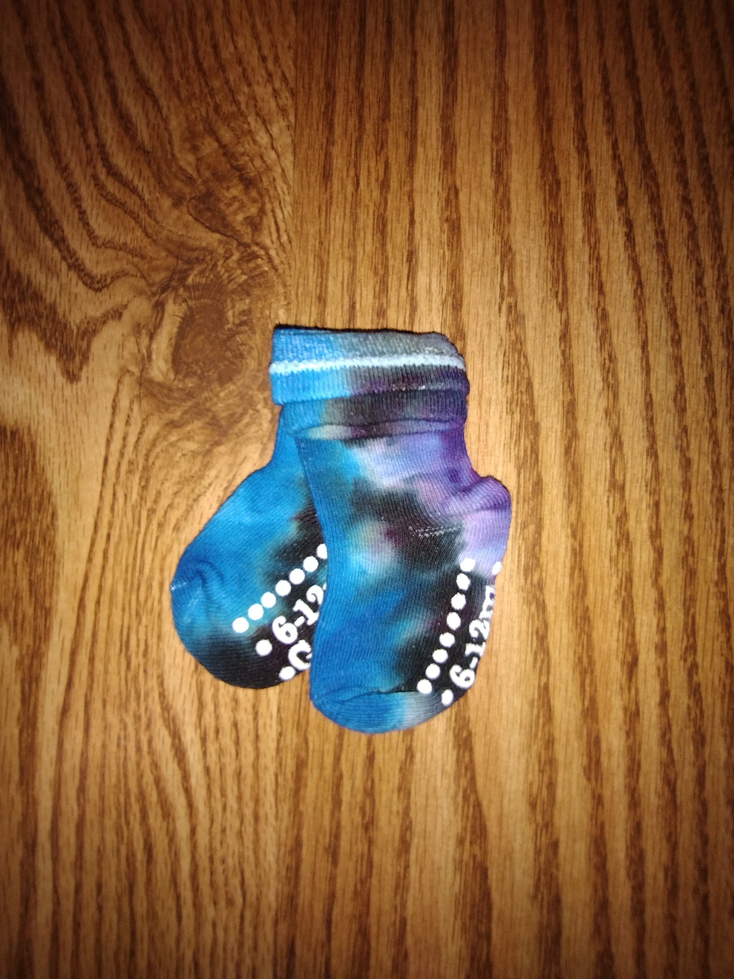 Ice Dye Socks - 6-12month Gerber