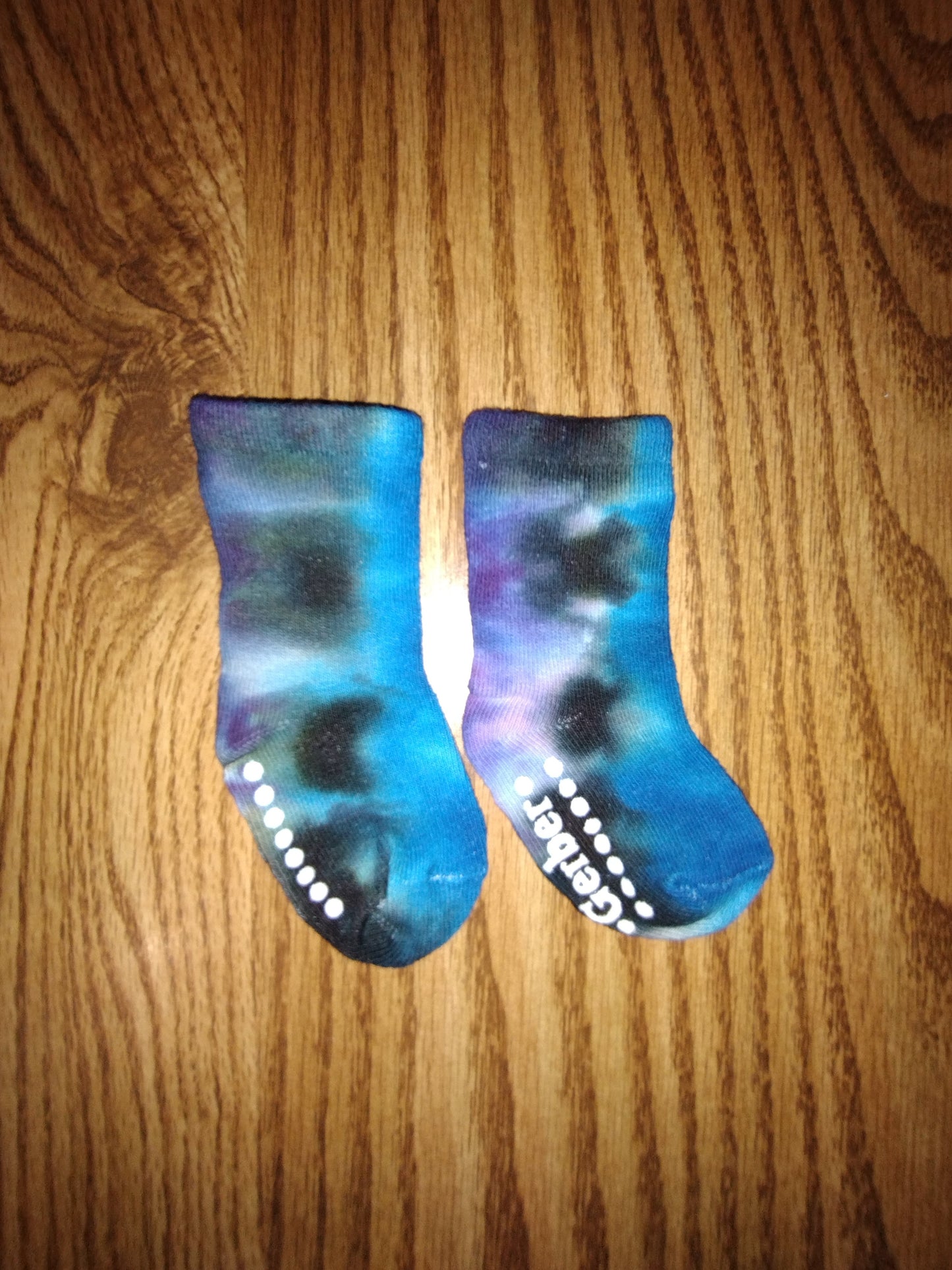 Ice Dye Socks - 6-12month Gerber