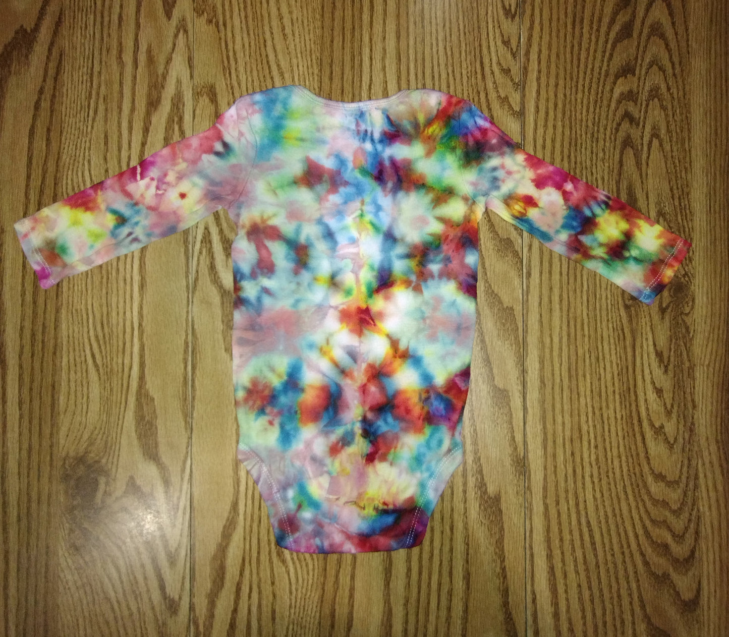 Ice Dye Onesie Long Sleeve - 6-9month