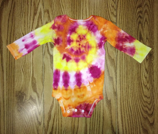 Ice Dye Onesie Long Sleeve - 6-9month