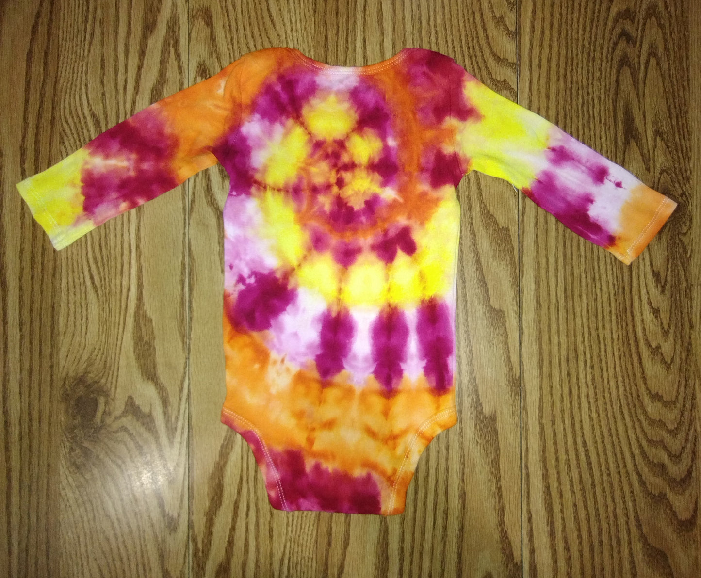 Ice Dye Onesie Long Sleeve - 6-9month