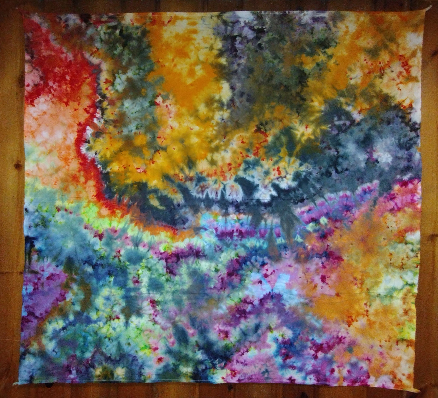 Ice Dye Tapestry