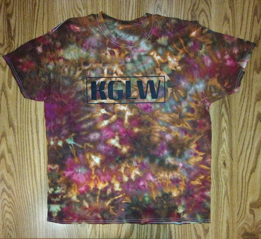 Bootleg KGLW Records Ice Dye - 2XL