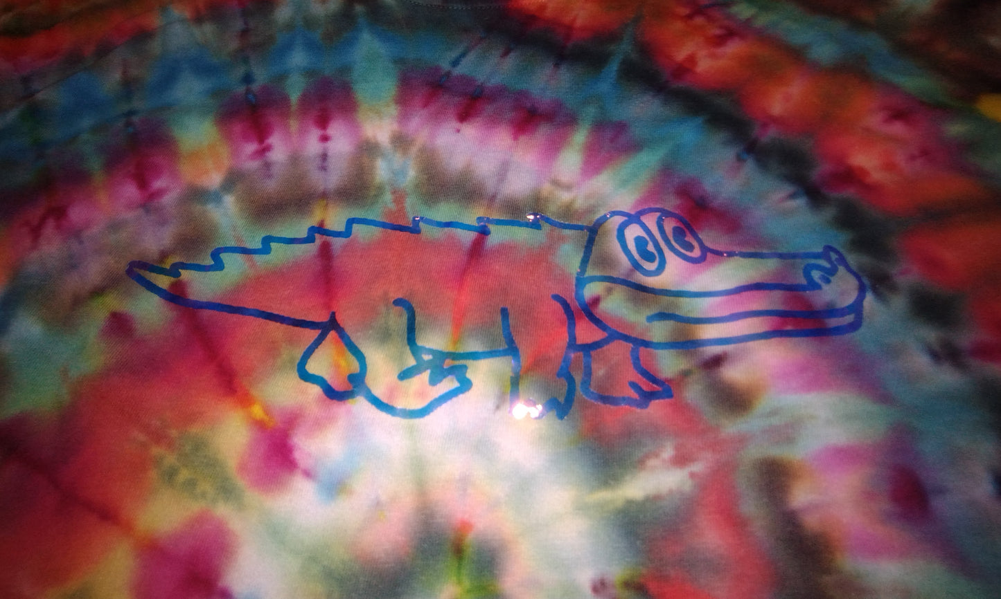 Bootleg Gator Ice Dye - Comfort Colors XL