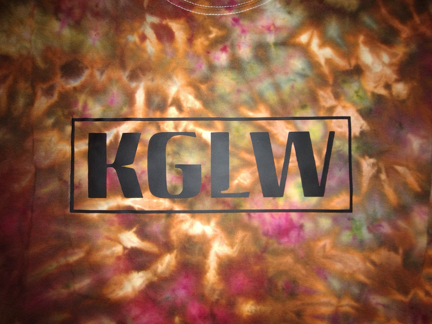 Bootleg KGLW Records Ice Dye - 2XL